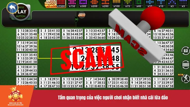 Tầm quan trọng của việc người chơi nhận biết nhà cái lừa đảo